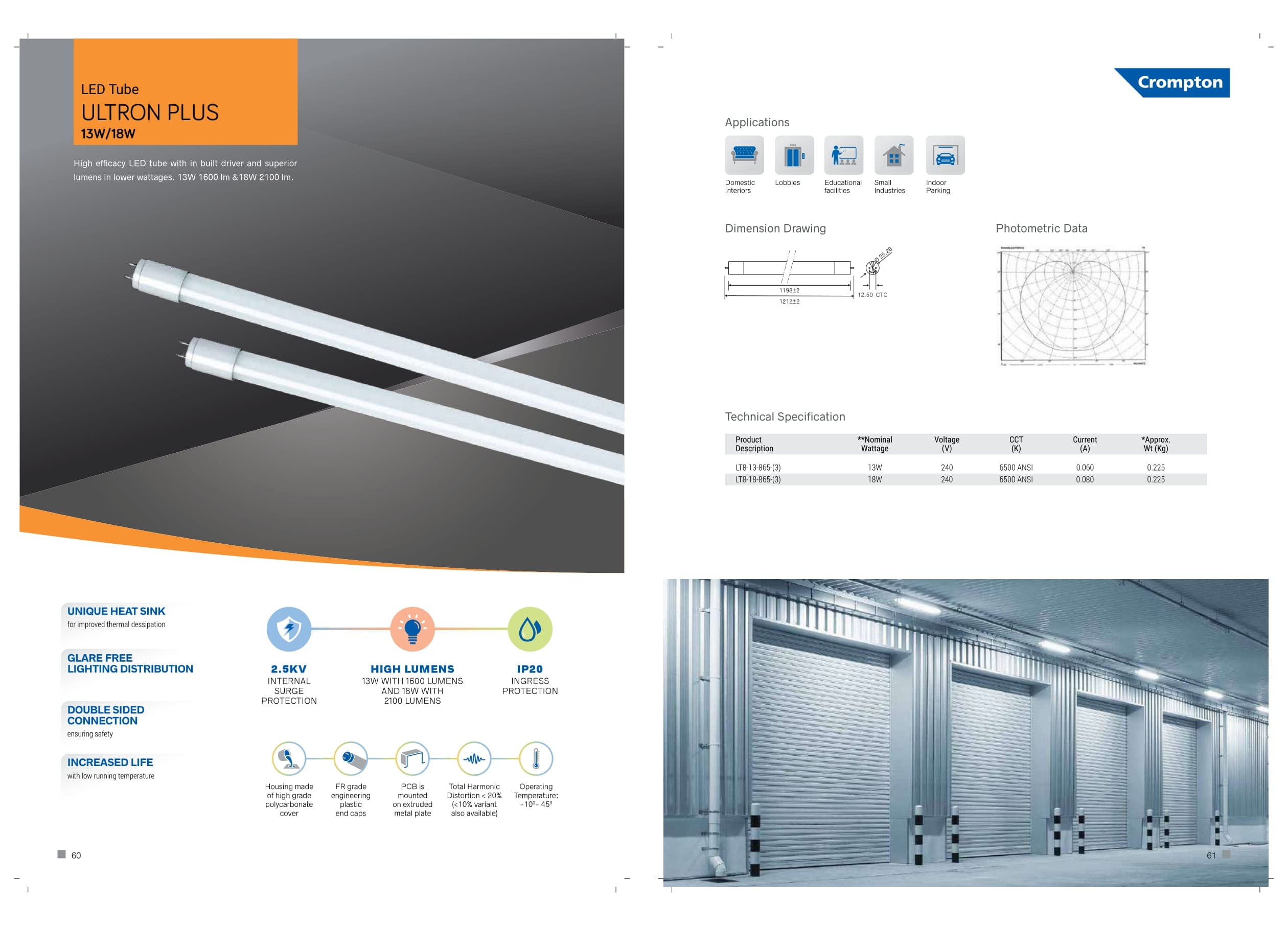 LED Tube ULTRON Plus (Tube Light)